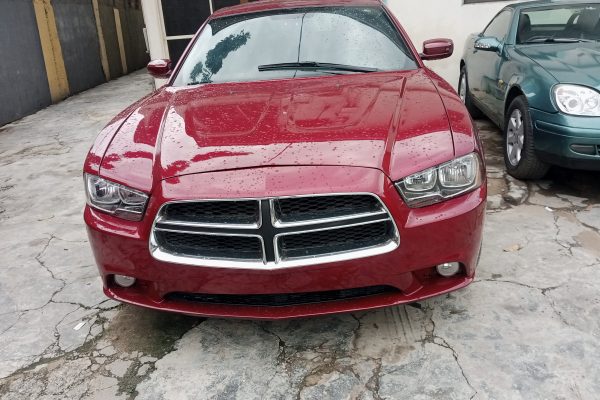 Dodge charger 2012 red color