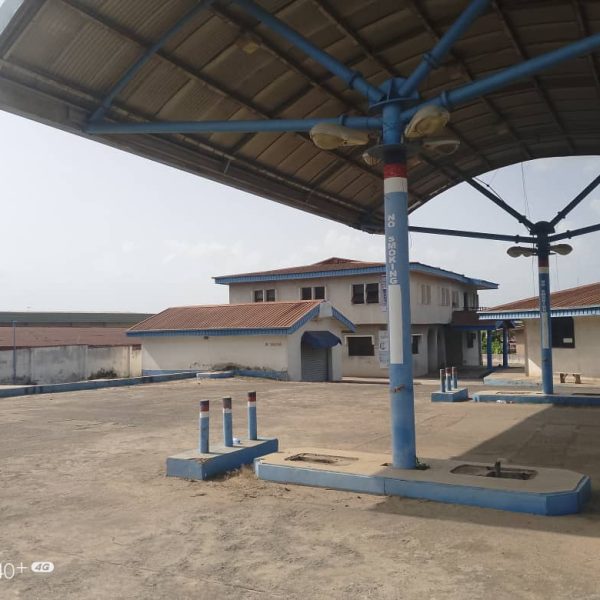 FILLING STATION at Methodist area along Ayefele, Lagos Ibadan road.