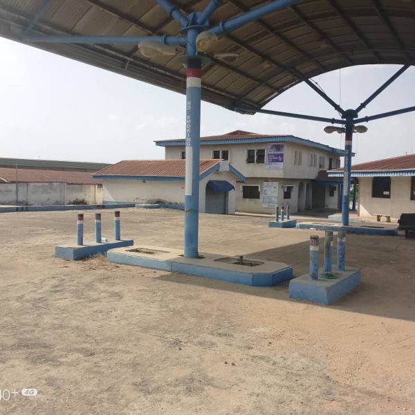 FILLING STATION at Methodist area along Ayefele, Lagos Ibadan road.