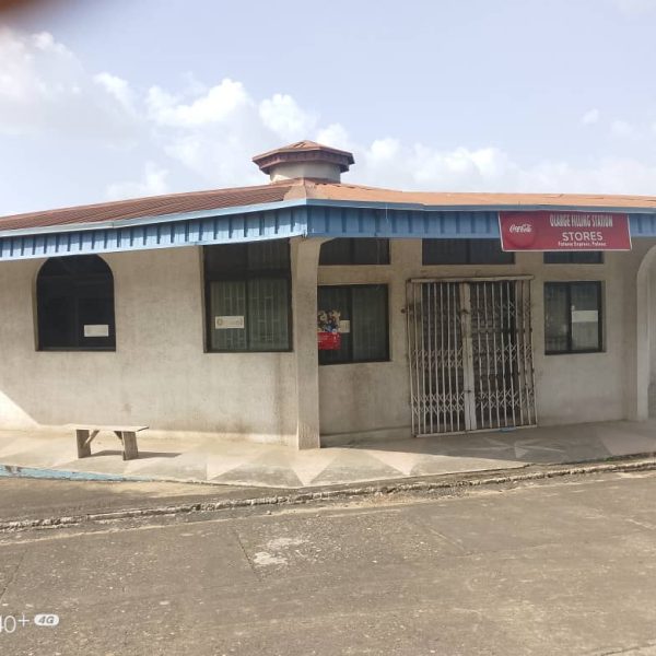 FILLING STATION at Methodist area along Ayefele, Lagos Ibadan road.